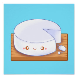 Pôster Queso Queso Fresco Branco mexicano