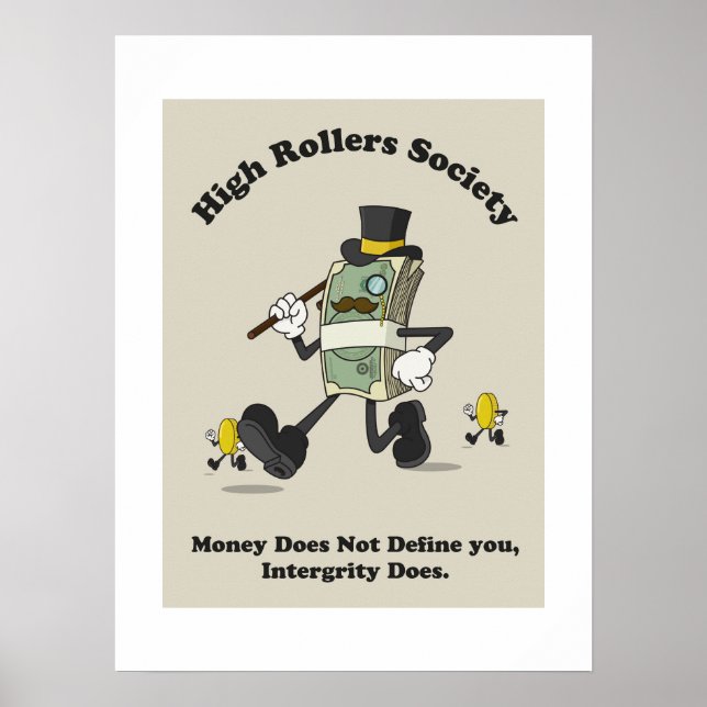 Poster Questões de integridade (Matte) (Frente)