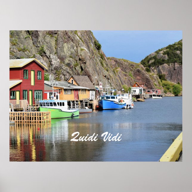 Poster Quidi Vidi, Terra Nova e Labrador (Frente)