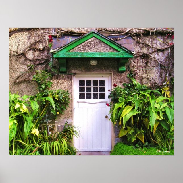 Poster Quiet Man Door Print (Frente)