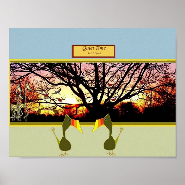 Poster Quiet Time (Frente)