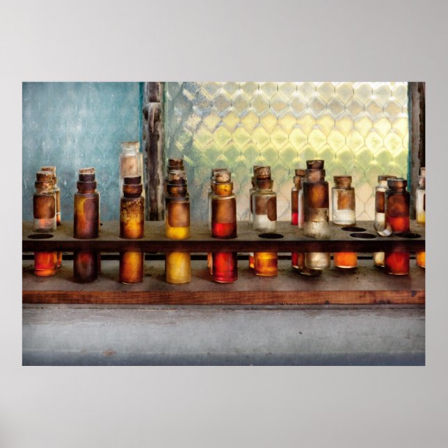 Pôster Química - Amostras (Frente)