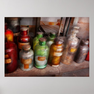 Pôster Química - arco-íris dos químicos