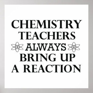 Poster química divertida