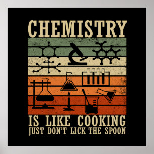 Poster química é como cozinhar