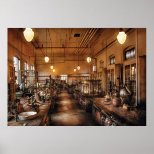 Poster Químico - Laboratório Chem