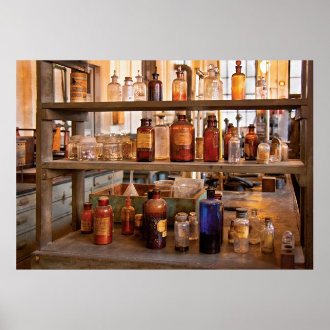 Pôster Químico - Poção de Moção (Frente)