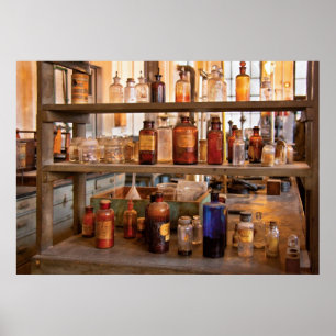 Pôster Químico - poção do movimento