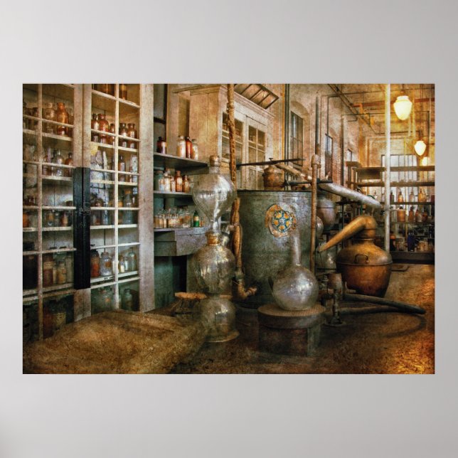 Pôster Químico - Química 101 (Frente)