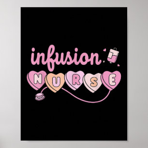 Poster Quimio Perfusão Enfermeira Dia de os namorados Onc