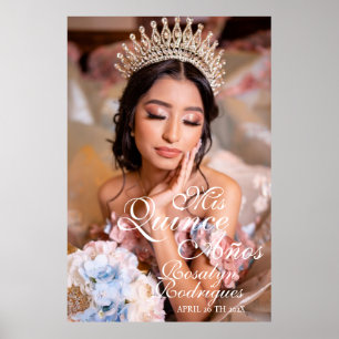 Poster Quinceanera - Foto do roteiro de boas-vindas 15 Bi