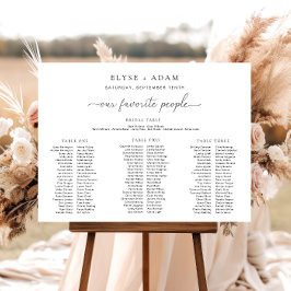 Poster Quinn Mínimo 3 Gráfico de Banquete Conselho de esp