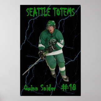 Pôster Quinn Snider - Seattle Totems