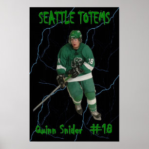 Pôster Quinn Snider - Totems de Seattle