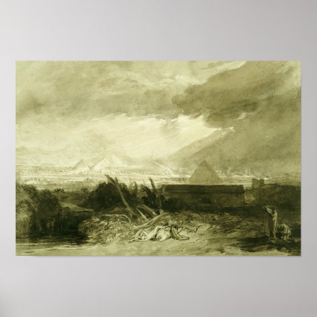 Pôster Quinta Peste do Egito, 1806-10 (Frente)