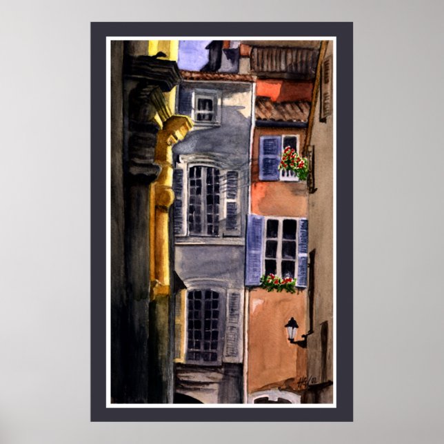 Pôster Quintal em Itália (Frente)