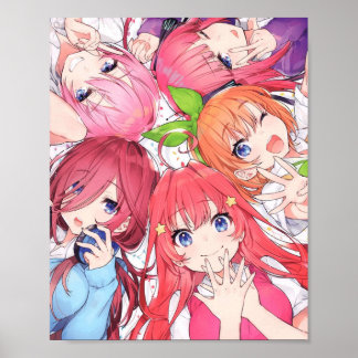 Poster Quintessencial Quintuplets