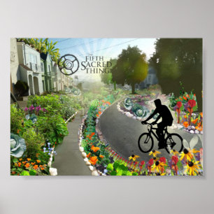 Poster Quinto Biking sagrado em 2048