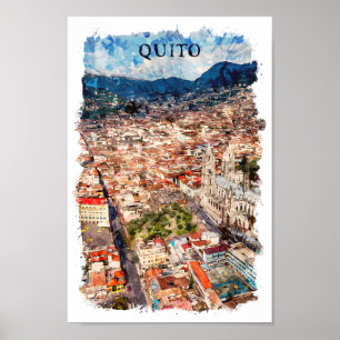 Poster Quito Equador