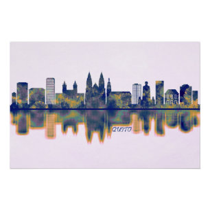 Pôster Quito Skyline