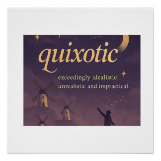 Pôster Quixotesco