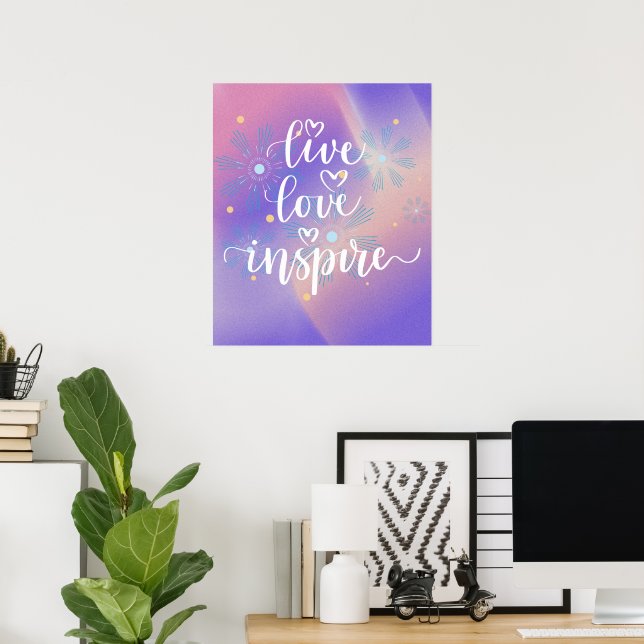 Poster Quote. (Escritório em casa)