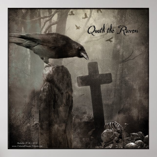 Poster Quoth the Raven (Frente)