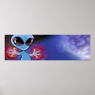 Poster Qwiby Alienígena