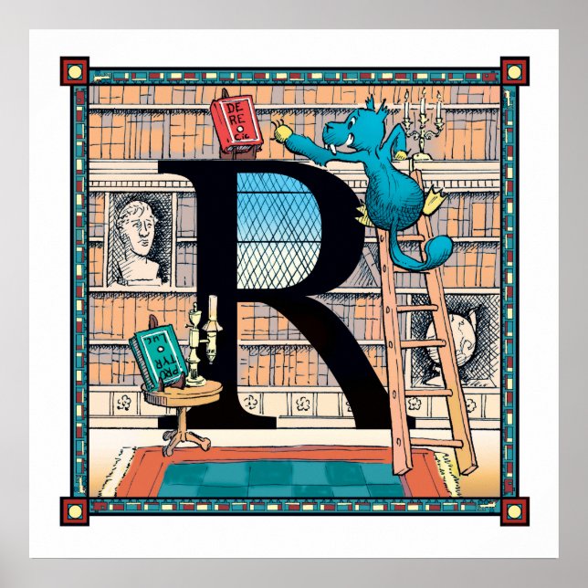 Poster R is for Rare (Frente)