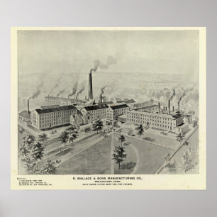 Pôster R Wallace & Sons Mfg Co