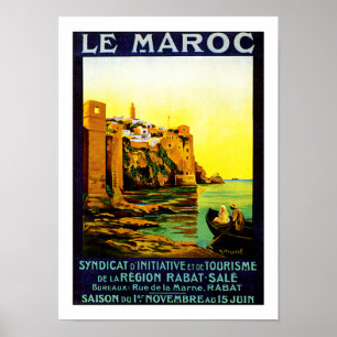 Poster ~ Rabat de Le Maroc