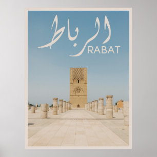 Poster Rabat - Marrocos