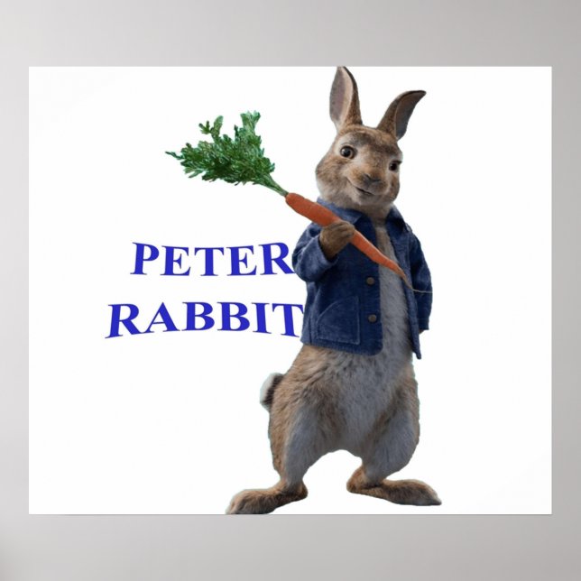 Poster Rabbit Peter (Frente)