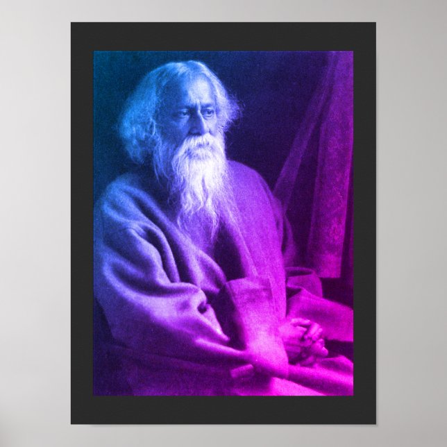 Poster Rabindranath Tagore (Frente)