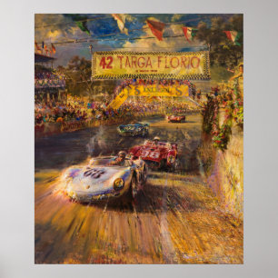 Poster raça Oldtimer