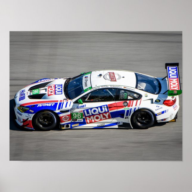 Poster Racecar nº 96 (Frente)