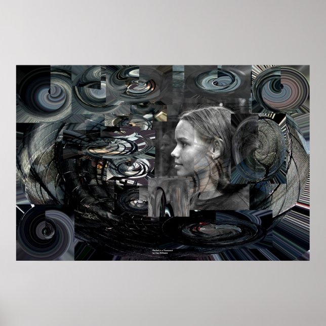 Pôster Rachel num Tesseract (Frente)