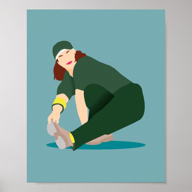 Poster Rachel The Australian Break Dancer (Frente)