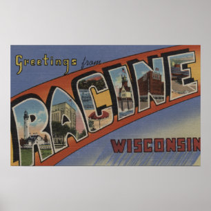 Pôster Racine, Wisconsin - grandes cenas da letra