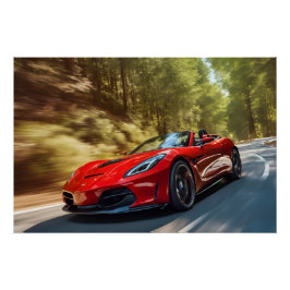 PÔSTER RACING CAR POSTER