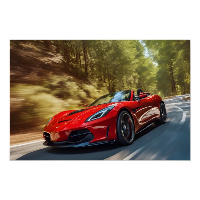 PÔSTER RACING CAR POSTER (Frente)