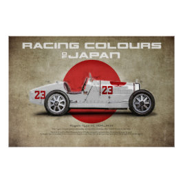 Pôster Racing Colours of Japan