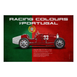 Pôster Racing Colours of Portugal