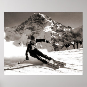 Pôster Racing the Lauberhorn