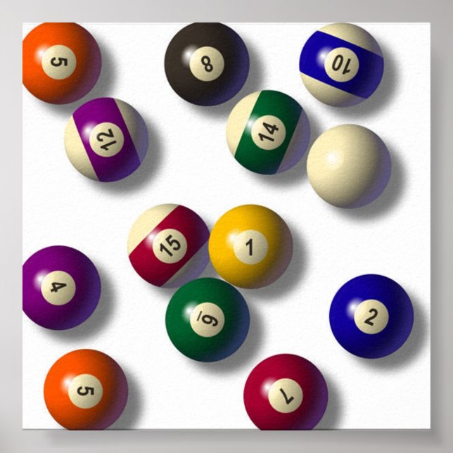 Pôster Rack 'Em (Frente)