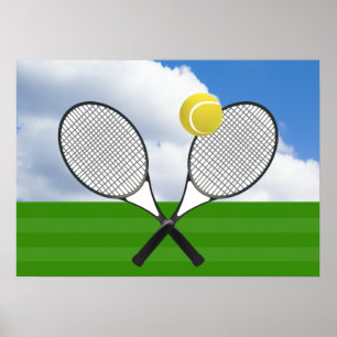 Poster RACKETS tênis