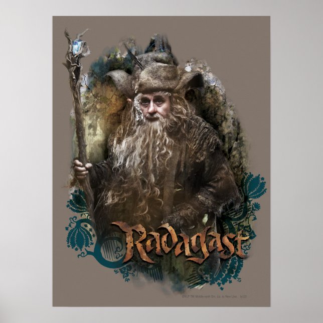 Poster RADAGAST™ com nome (Frente)