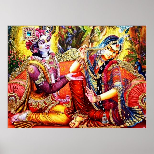 POSTER RADHA-KRISHNA (Frente)