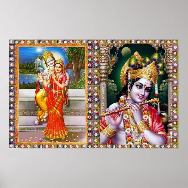 Poster Radha Krishna (Frente)