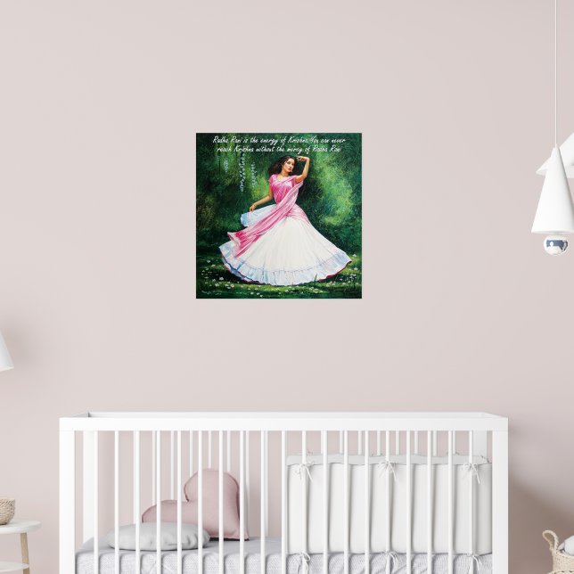 Poster Radha Rani em Vrindavan (Berçário 2)